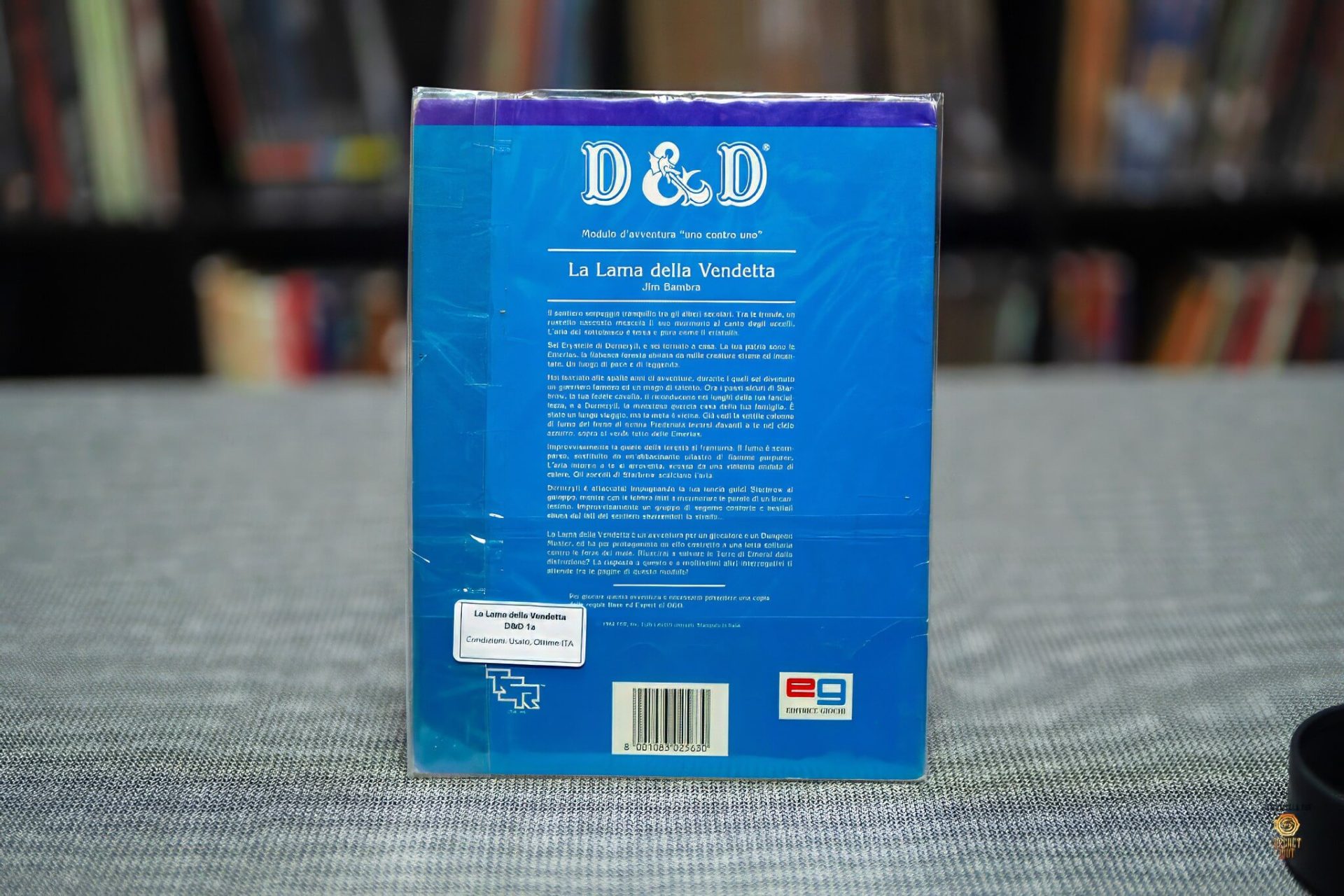 L'Antico Terrore, AD&D ravenloft retro gdr