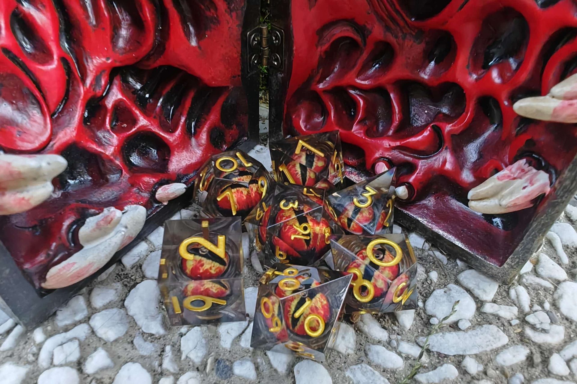 Sauron, set dadi liquidi sharp gdr D&D
