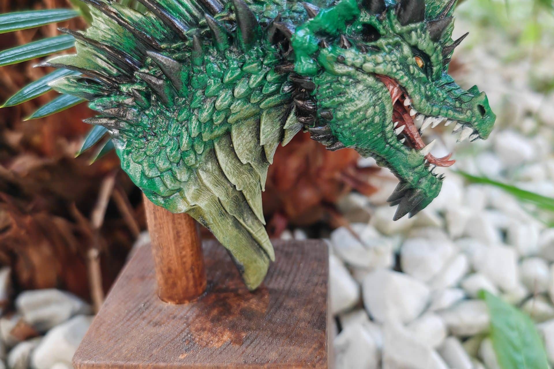 Testa di Drago Verde D&D gdr