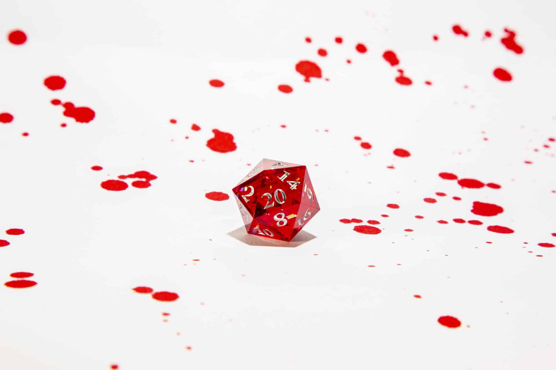 Set dadi sharp Passion per D&D GDR