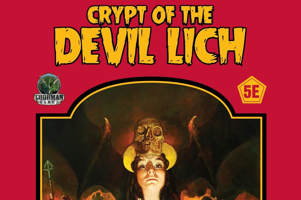 Cover Crypt of the Devil Lich GDR 5a edizione