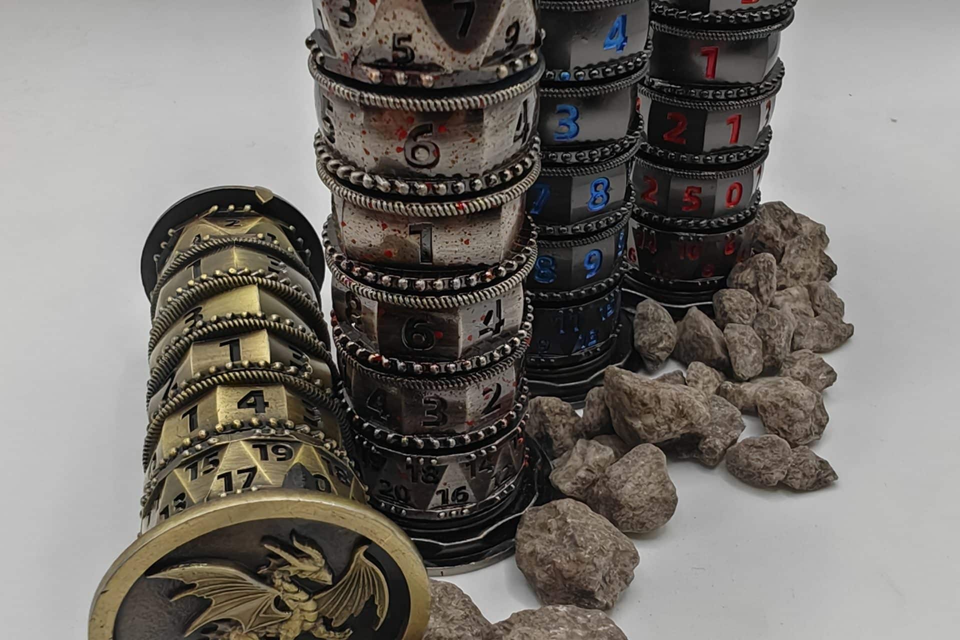 Torre Spinner GDR D&D special dice
