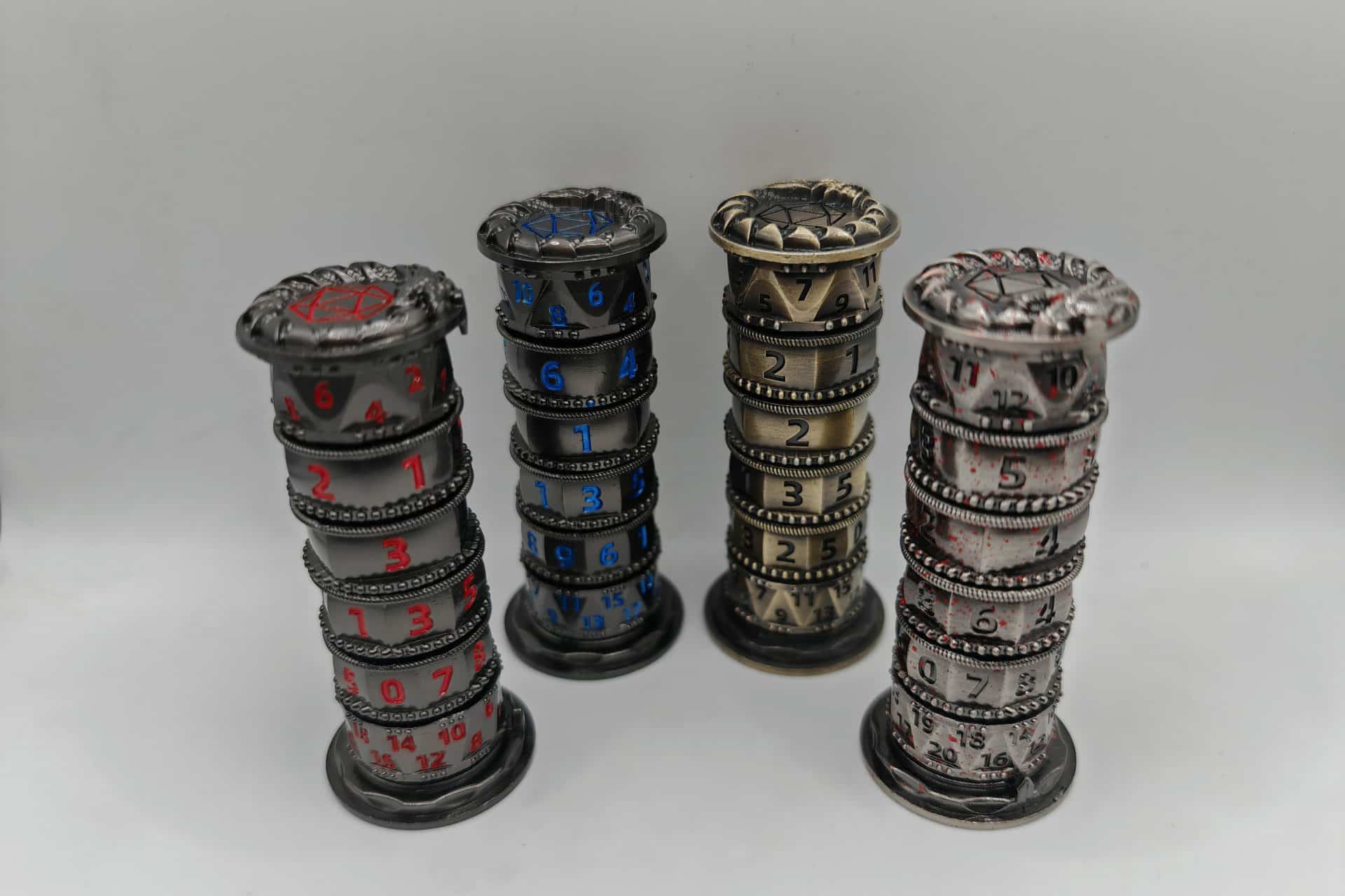 Torre Spinner GDR D&D special dice