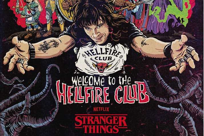 Welcome to the Hellfire Club netflix stranger thongs D&D 5.5 GDR