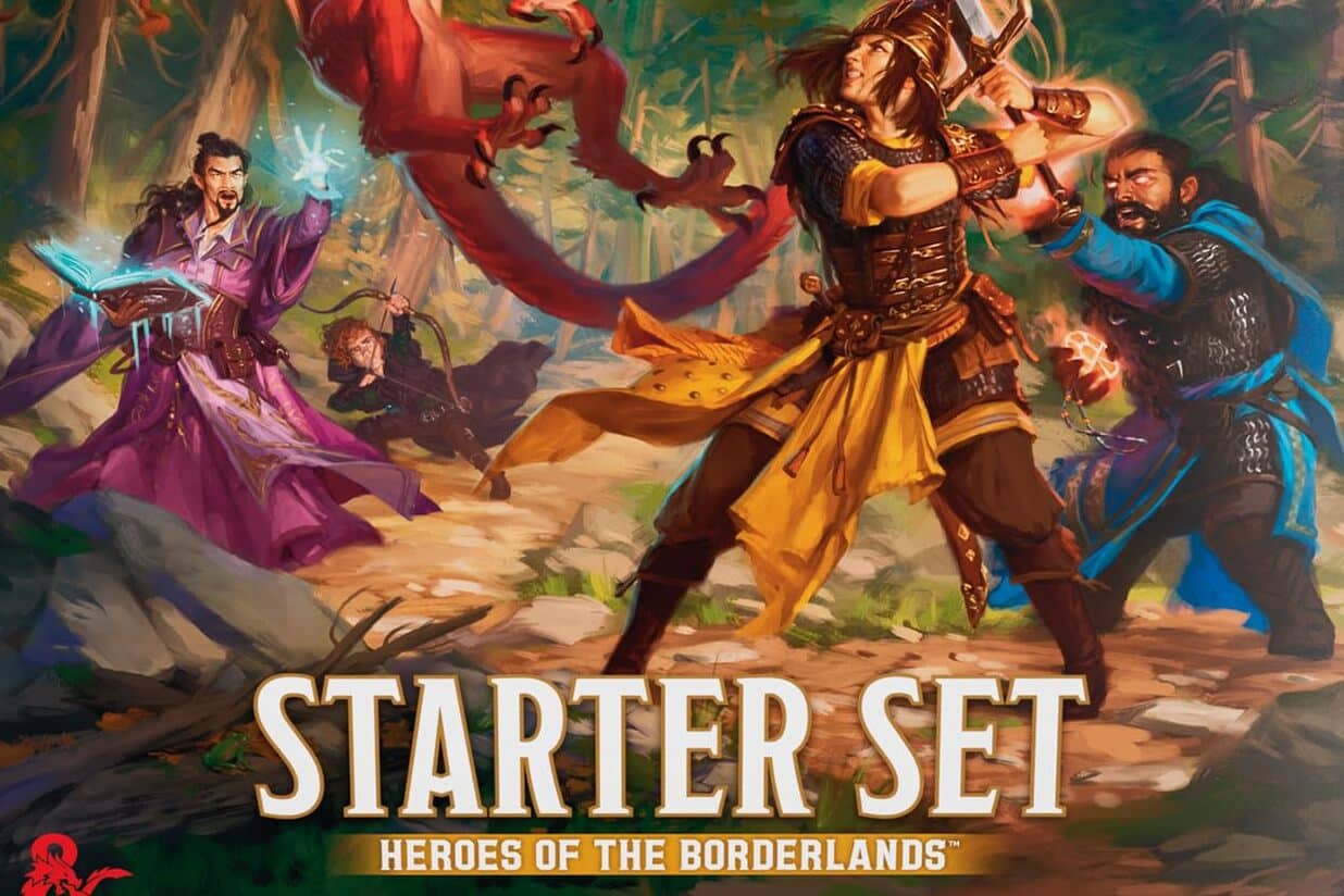 Heroes of the Borderlands - Starter Set Dungeons & Dragons cover GDR 5a edizione