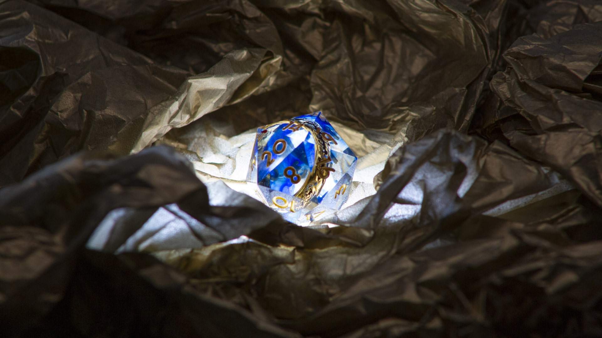 Set dell'Unico Anello Blu gdr sharp resina