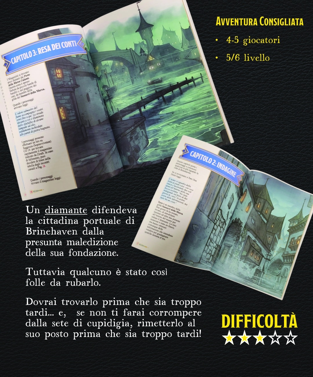 Il Cuore di Bronehaven avventura one-shot per 5a edizione GDR D&D Tana dell'occhio master P
