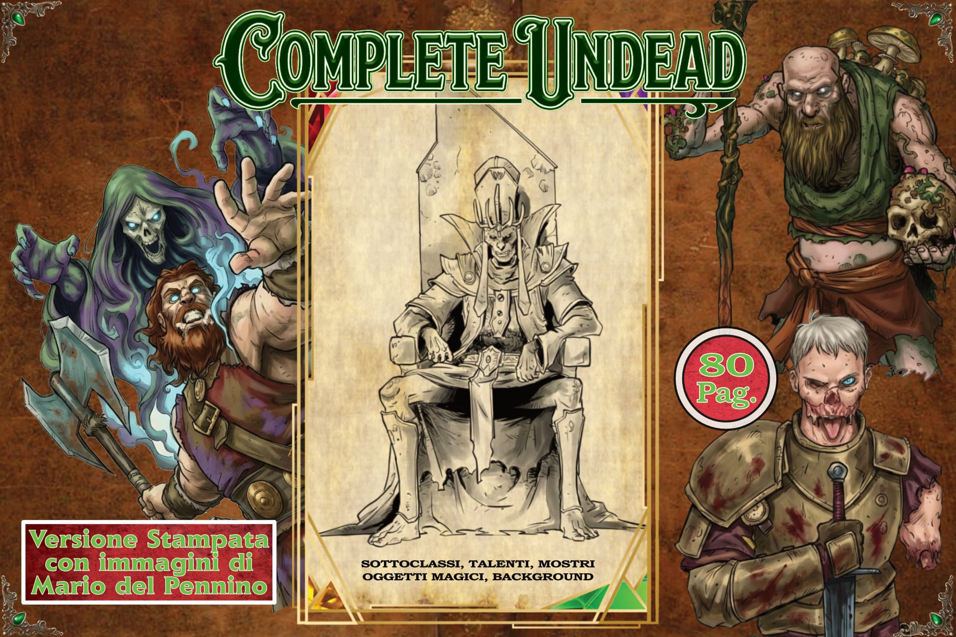 Complete Undead manuale per 5.5 edizione 2024 GDR