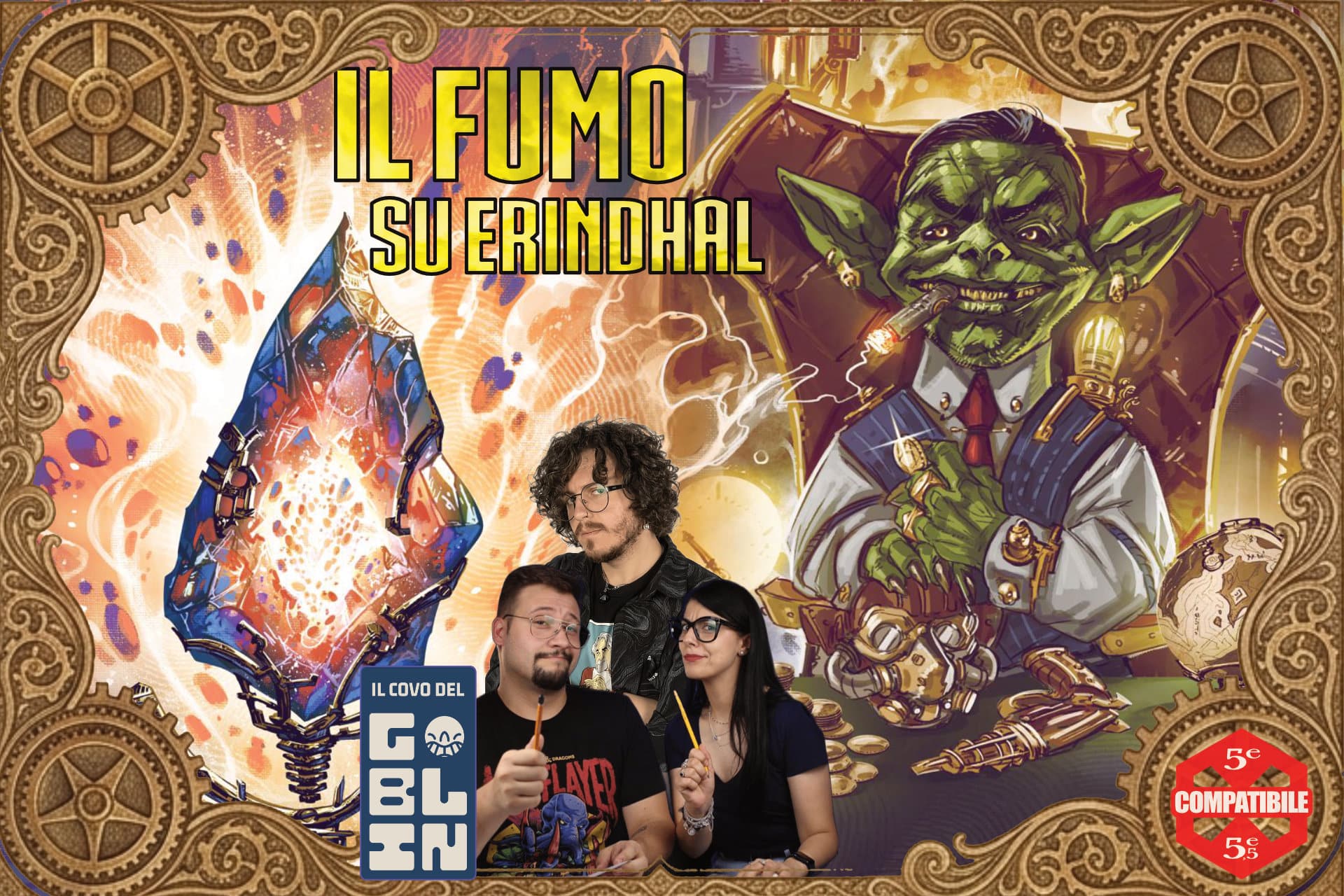 Il Fumo su Erindhal, avventura one-shot per 5a edizione D&D GDR Covo dei Goblin